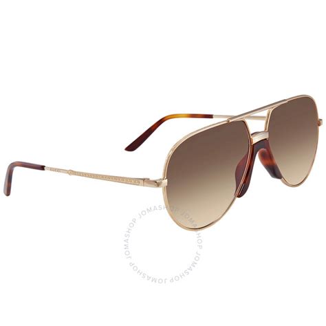 gucci gg0432s|Gucci Brown Pilot Unisex Sunglasses GG0432S 002 60.